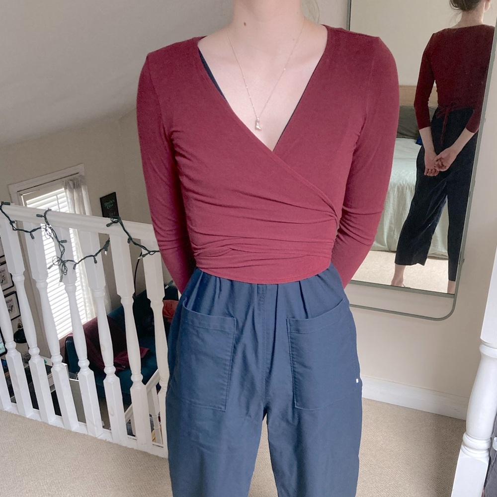 Bird of North America Wrap Top